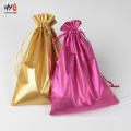 Exquisite drawstring satin bag for jewelry packaging